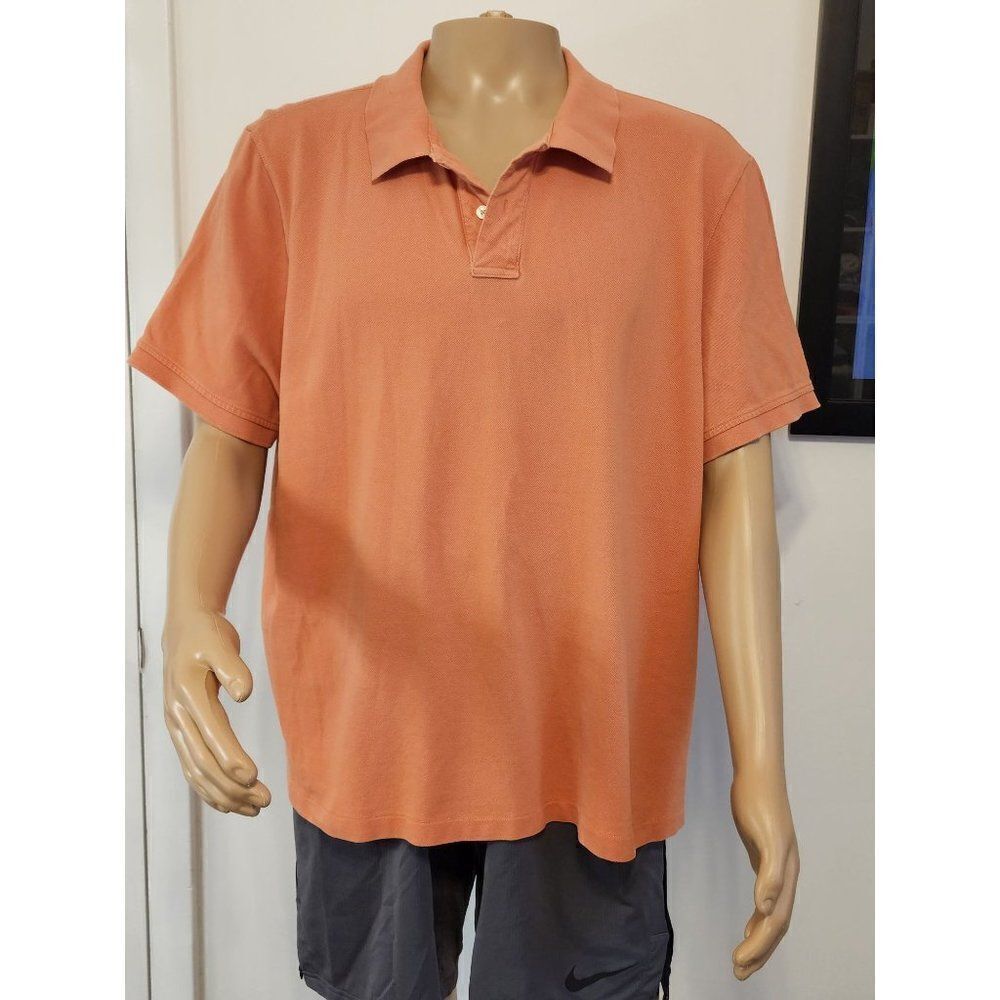 L.L. Bean Orange Polo in an XXL